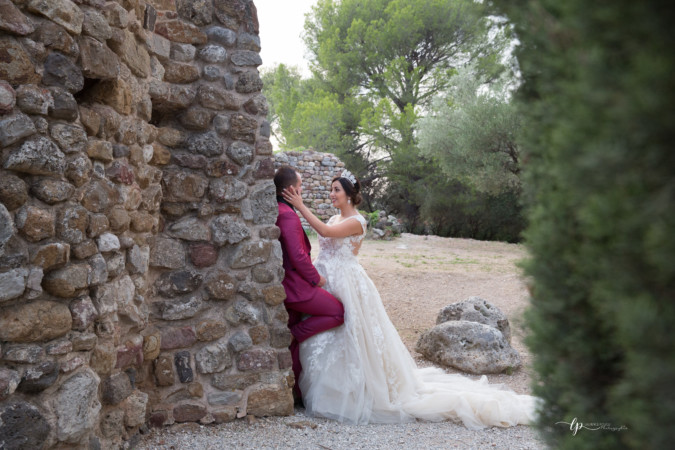 Séance couple après le mariage de Sarah et Fabien dans le var