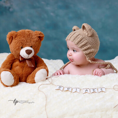 Bébé et son doudou séance photo avec Laurence Pouget Photographie