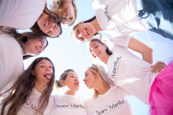 Grimaces pour une future mariée , photographe laurence pouget à sanary sur mer
