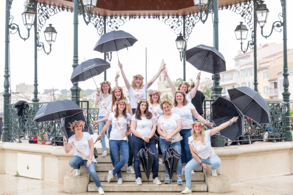 Shooting EVJF sous la pluie à Sanary avec Laurence Pouget Photographie