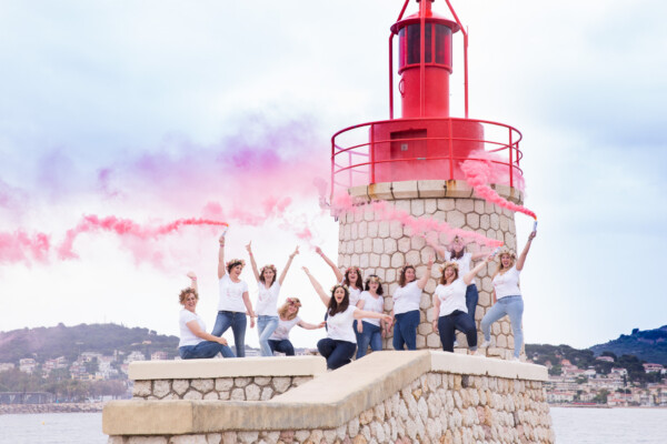 Shooting photo avec Laurence Pouget Photographie à sananry pour un EVJF