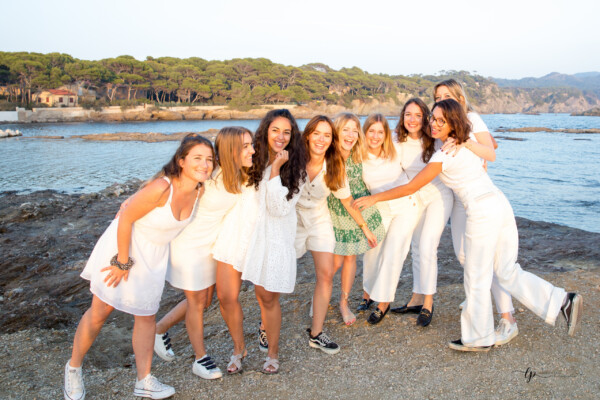 Couchée de soleil au bord de mer pour fêter EVJF Photographe Laurence Pouget Photogtaphie