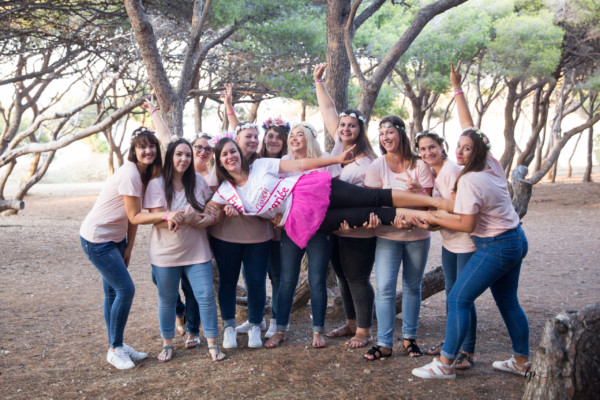 Fête de la future mariée avec ses copines